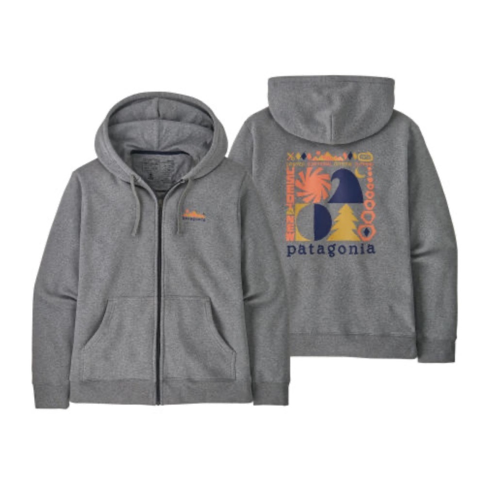 Patagonia Unisex Spirited Seasons Uprisal FullZip Hoody  Women/Medium Men/Small